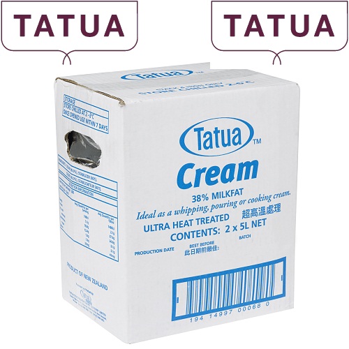 Kem sữa Tatua 5L